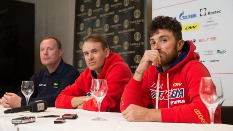 INGEN VEI TILBAKE: Flandern rundt i 2015 ble Luca Paolinis siste forsøk. Alexander Kristoff vant