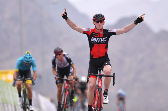 FØRST PÅ TOPPEN: Ben Hermans vant etappe to av Tour of Oman og overtok samtidig ledelsen i rittet. Alexander Kristoff klarte seg likevel overraskende bra i det kuperte terrenget. FOTO: Tim De Waele/TDWSPORT.COM