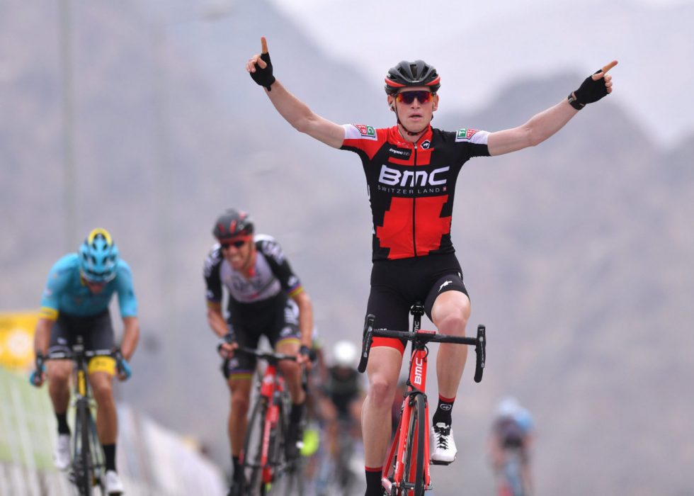FØRST PÅ TOPPEN: Ben Hermans vant etappe to av Tour of Oman og overtok samtidig ledelsen i rittet. Alexander Kristoff klarte seg likevel overraskende bra i det kuperte terrenget. FOTO: Tim De Waele/TDWSPORT.COM