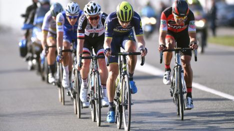 DÅRLIG KLIMA: Jens Keukerleire og Greg Van Avermaet stakk av