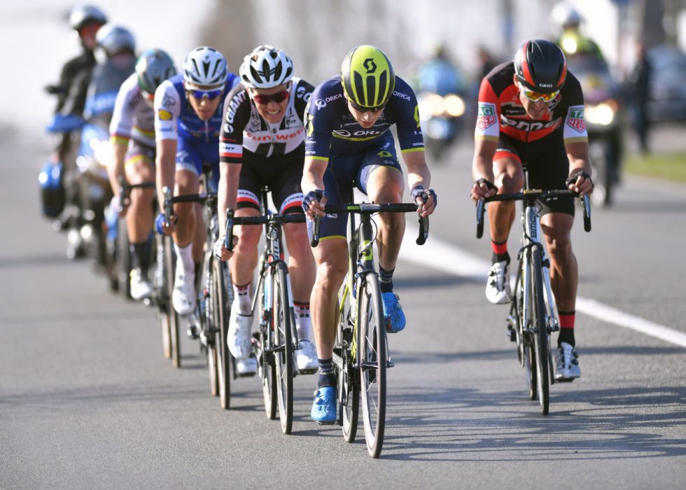 DÅRLIG KLIMA: Jens Keukerleire og Greg Van Avermaet stakk av