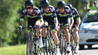 NY SPONSOR INN: Vital Concept har bestemt seg for ikke å bli med inn i årets Tour de France. Det Bretagne-baserte laget har tidligere hatt Vegard Breen (nummer tre på bildet) og Vegard Stake Laengen i stallen. FOTO: Tim De Waele/TDWSPORT.COM