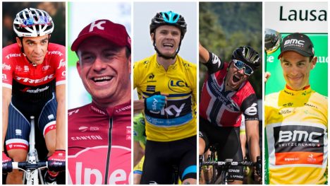 SISTE TEST: Oppkjøringen til Tour de France starter for fullt og spørsmålene er mange foran Critérium du Dauphiné. FOTO: Scanpix/EPA/AFP