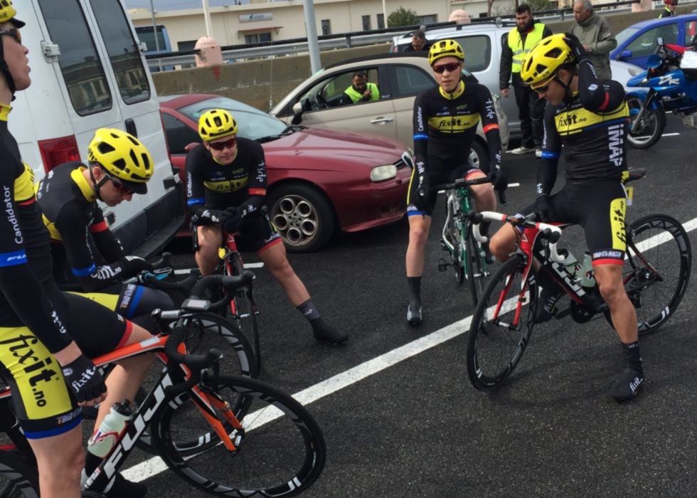 INVITERT: Team FixIT.no får muligheter til å kjøre Arctic Race of Norway. FOTO: Team FixIT.no