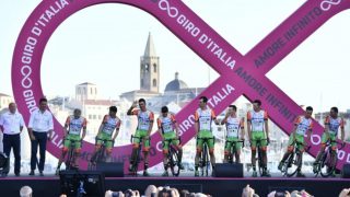 FIKK KJØRE GIROEN: Bardiani-CSF fikk starte og fullføre giroen