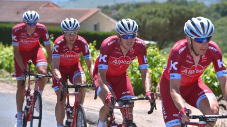 STOKKER OM: Lagledelsen vil ikke ha Kristoffs faste opptrekker Michael Mørkøv med til Tour de France. FOTO: Tim de Waele (©TDWSport.com)