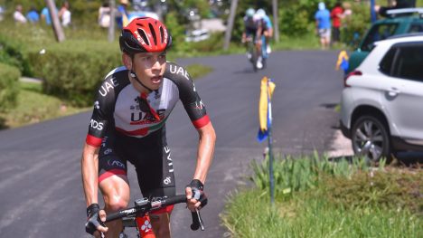 AFRIKANSK TALENT: Louis Meintjes ble nummer åtte i Tour de France 2016. Foto: Tim de Waele (©TDWSport.com)