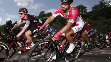 Nacer Bouhanni. Foto: REUTERS/Benoit Tessier