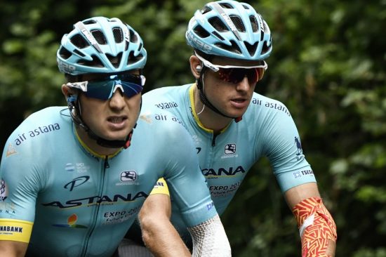 JAKOB FUGLSANG: Måtte bryte Tour de France etter velt på den 11. etappen. Her fra den 12. etappen til Peyragudes. Foto:AFP PHOTO / PHILIPPE LOPEZ