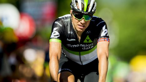 NESTEN: Michael Matthews ble for sterk på den fjortende etappen.