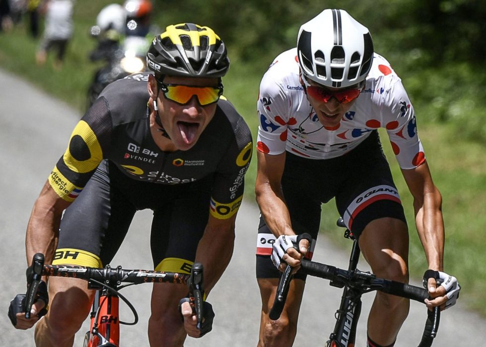 SISTE TOUR: Den franske legenden Thomas Voeckler takker av. AFP PHOTO / PHILIPPE LOPEZ