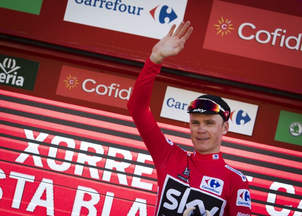 HOLDT STAND: Chris Froome leverte en tempoprestasjon av godt