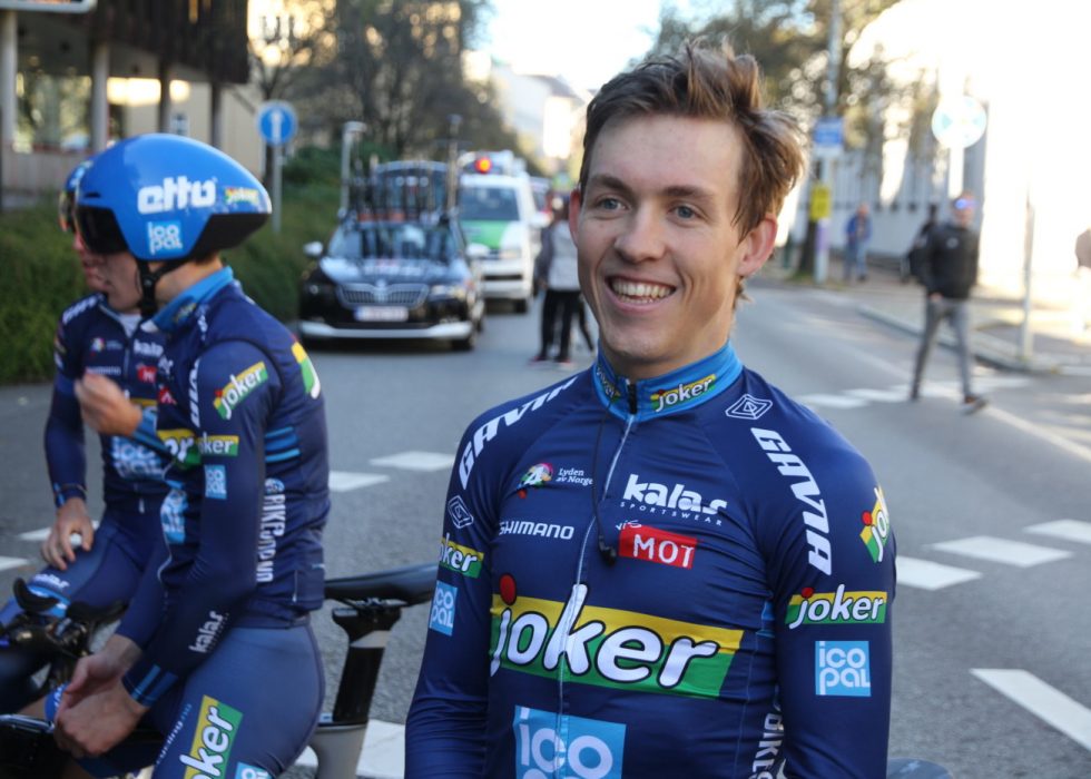 TRIMMET: Kristoffer Halvorsen ladet opp med belgiske vafler foran VM i Doha