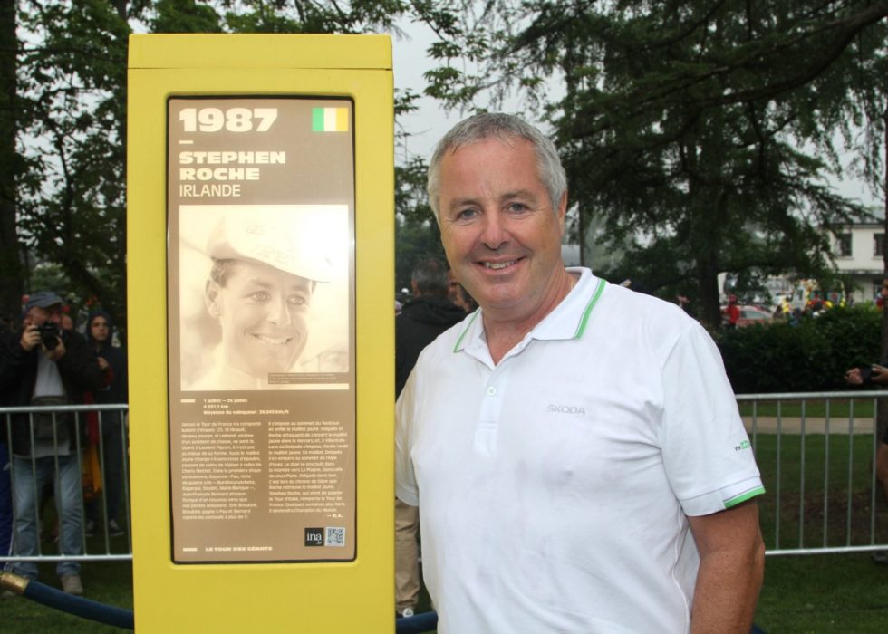 DRØMMEÅRET 1987: Stephen Roche var tilsynelatende ustoppelig i 1987. Men desto svak året etter. FOTO: procycling.no