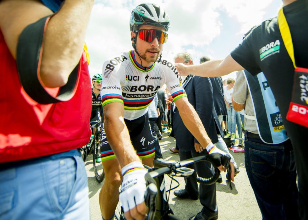 USIKKERHET: Da Peter Sagan angivelig var febersyk