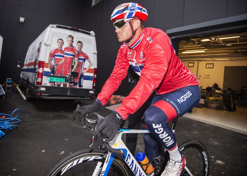 FAVORITT: Alexander Kristoff trekkes nå fram som VM-fellesstartens største gulfavoritt. Foto: Hans Arne Vedlog / Dagbladet