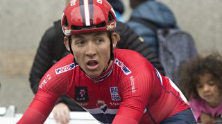 GRÅTKVALT: Kristoffer "Doffen" Halvorsen har hard mot seg selv etter at han ble hektet av før den siste turen opp Laksebakken