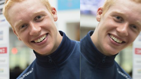 LIVLIG: Andreas Leknessund er blant Norges fremste håp på VM-fellesstarten for juniorer. .