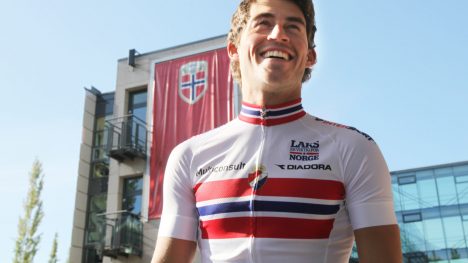 KLAR FOR EN OPPTUR: Sondre Holst Enger åpner sesongen på Mallorca i dag. Utover året håper han å sykle seg inn i diskusjonen foran både Milano-Sanremo og Giro d'Italia. Foto: Terje Alstad / NTB scanpix