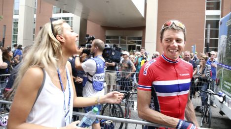 HEKTISK: Nyåret startet med et smell for Edvald Boasson Hagen