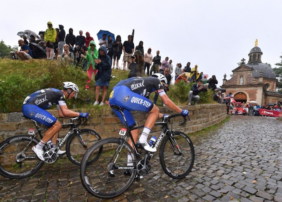 LEGENDARISK HELLNING: Muur van Gerhaardsbergen blir å finne på Tour de France sin åpningsdag i 2019. Foto: Tim de Waele