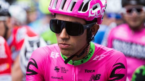 PÅ SYKEHUS: Daniel Martínez endte på sykehus etter et ublidt møte med en bilist. Foto: Tim De Waele (TDWSport.com)