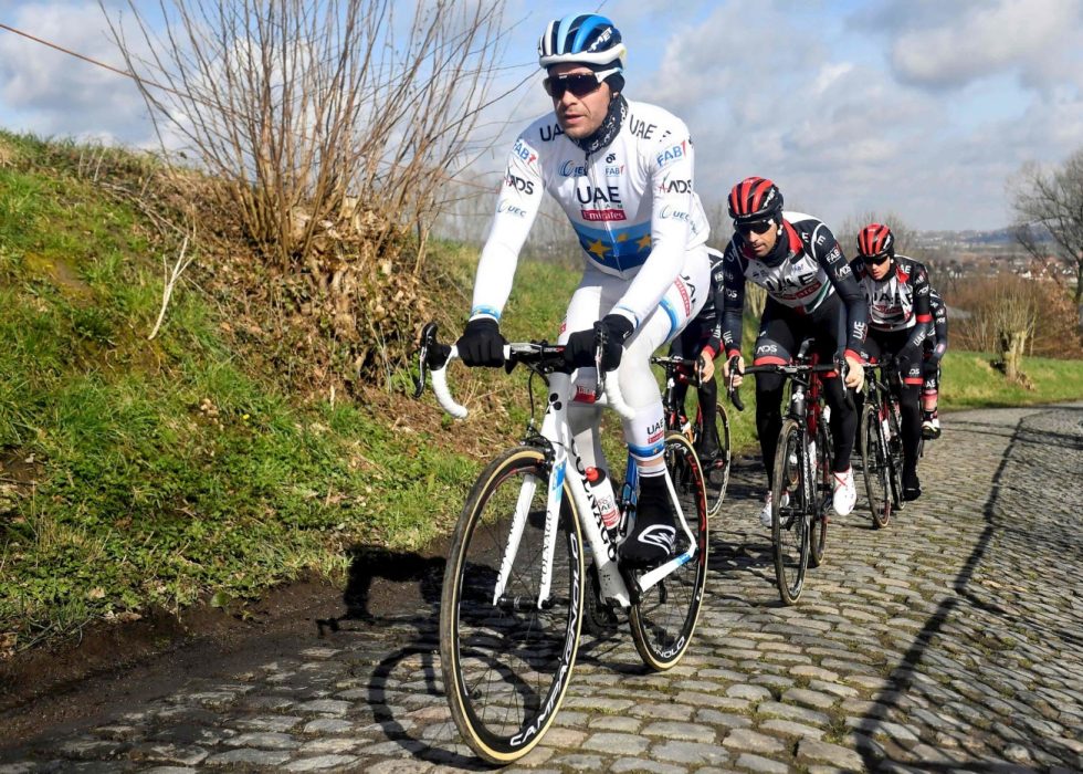 GRUNDIGE FORBEREDELSER: Alexander Kristoff hadde ikke helt gjort hjemmeleksa foran Dwars door Vlaanderen