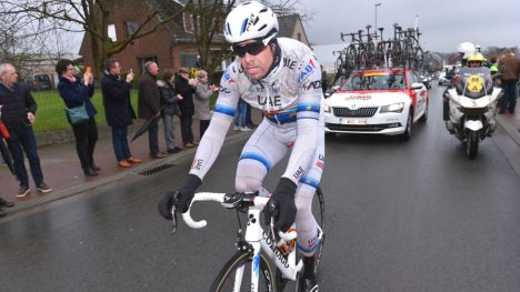 KLARTE IKKE Å FØLGE: Alexander Kristoff måtte slippe på Oude Kwaremont og da var slaget tapt. FOTO: Tim de Waele (TDWSport.com)