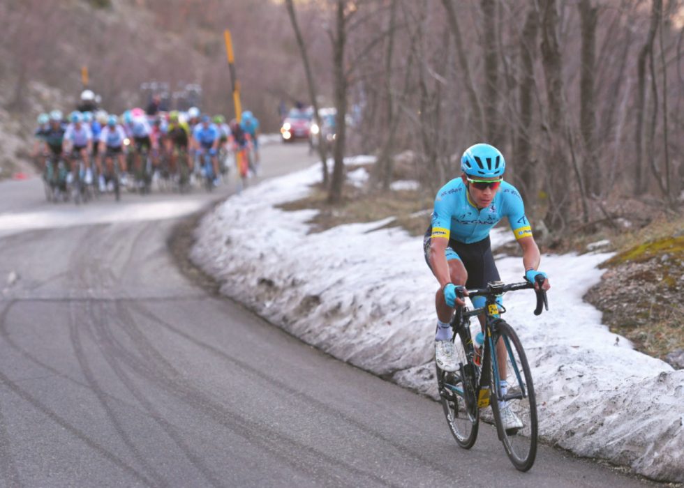 VANT: Miguel Ángel López var sterkest på Alpe di Pampeago. FOTO: Tim de Waele (TDWSport.com)