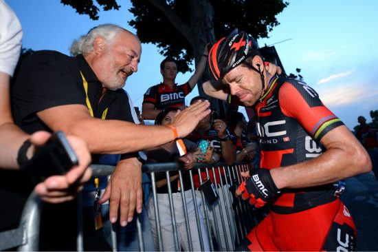 DET STORE KUPPET: Andy Rihs hentet Cadel Evans foran 2010-sesongen og fikk Tour de France-tittelen i retur året etter. FOTO: Tim De Waele/TDWSPORT.COM