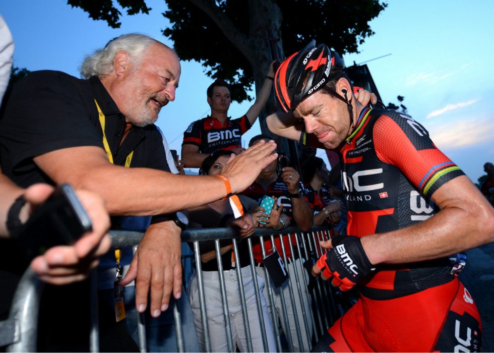 DET STORE KUPPET: Andy Rihs hentet Cadel Evans foran 2010-sesongen og fikk Tour de France-tittelen i retur året etter. FOTO: Tim De Waele/TDWSPORT.COM