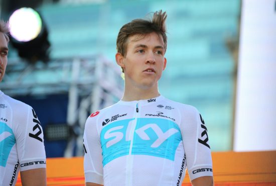 TIL NORGE: Kristoffer Halvorsen og Team Sky er på plass når Tour of Norway åpner med etappe mellom Svelvik og Horten den 16. mai. FOTO: Tim De Waele/TDWSPORT.COM