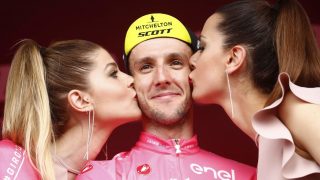 SLUTT PÅ DETTE: I Tour of California blir ikke lenger vinnerne hedret med kyss av podiumsdamer