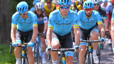 SUSPENDERT: En sportsdirektør fra Astana er suspendert i 50 dager etter å ha mistet kontroll på lagbilen under Tour de Yorkshire. FOTO: Tim de Waele/Getty Images