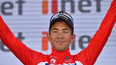 VRAKET: Caleb Ewan trodde han skulle debutere i Tour de France denne sommeren. FOTO: AFP PHOTO / David Mariuz