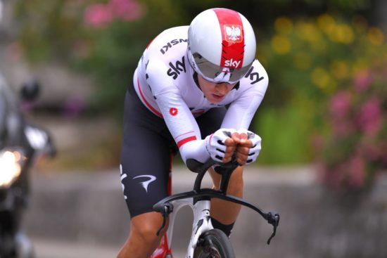 RASKEST: Michal Kwiatkowski tok første stikk i Critérium du Dauphiné søndag. FOTO: Tim de Waele/Getty Images