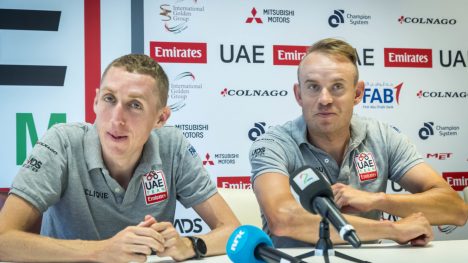 HAR EN PLAN: Alexander Kristoff har ikke et stort lag rundt under Tour de France-åpningen