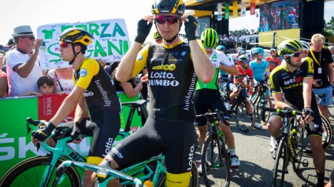 IKKE FÅTT VIST FRAM HVA DE KAN: Men Tour de France-oppkjøringen til Amund Grøndahl Jansen og Dylan Groenewegen har vært forbilledlig. FOTO: Heiko Junge