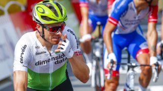 SPRAKK: Boasson Hagen hang ikke med de beste på etappe 5. Foto: Heiko Junge / NTB scanpix