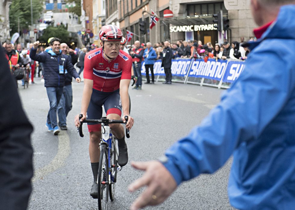 FÅR MULIGHETEN: Anders Skaarseth - her etter å ha blitt nummer ti på fellesstarten for U23 under fjorårets VM i Bergen. Foto: Marit Hommedal / NTB scanpix