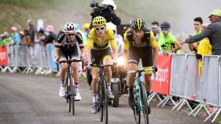 ANGREP: Både Primoz Roglic og Tom Dumoulin angrep