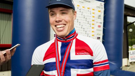 NORGESMESTER: Rasmus Tiller ble norgesmester i 2017. Foto: Ned Alley / NTB scanpix