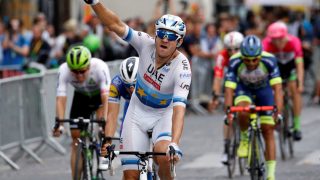 SLO TIL PÅ SISTE SJANSE: Alexander Kristoff tok seieren på den siste etappen i Tour de France. Foto: REUTERS/Stephane Mahe
