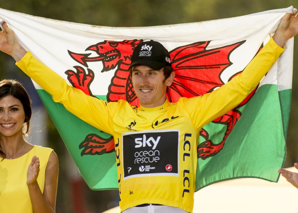 TOUR DE FRANCE: Geraint Thomas vant sammenlagtseieren i årets Tour de France. Foto: Pete Goding/Pa Photos