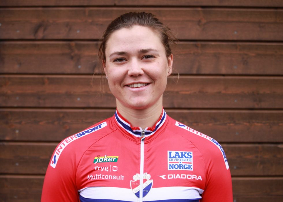 PUNKTERTE: Line Marie Gulliksen. FOTO: Norges Cykleforbund.