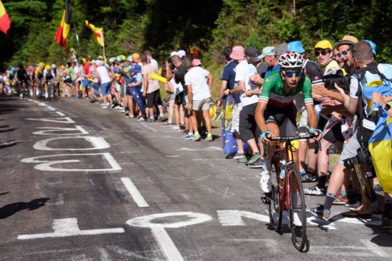 BRATT: Fabio Aru vant sist Tour de France besøkte den tøffe avslutningen opp til Planche des Belles Filles. FOTO: Tim de Waele/Corbis via Getty Images