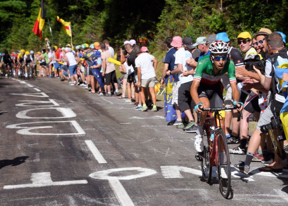 BRATT: Fabio Aru vant sist Tour de France besøkte den tøffe avslutningen opp til Planche des Belles Filles. FOTO: Tim de Waele/Corbis via Getty Images