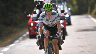 KING OF SPAIN: Ben King tok en ny etappeseier på den niende etappen av Vuelta a España. FOTO: Tim de Waele/Getty Images