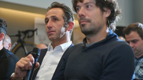MULIG COMEBACK: Andrea Tafi (med mikrofonen) kan gjøre comeback i 2019