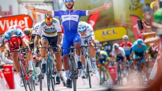 DEN NYE MANNEN: Fernando Gaviria viste at han både var raskere enn Alexander Kristoff og Peter Sagan under årets Tour de France. Nå lover UAE-sjefen fullt opptrekk rundt ham i 2019. FOTO: Tim De Waele/TDWSPORT.COM